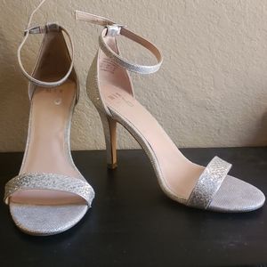 Mix No. 6 Sparkly Silver Heels